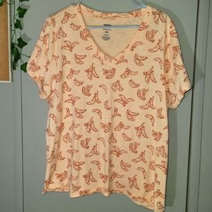 Sonoma everyday Tee Shirt Top Short Sleeve Blouse Womens 2xl